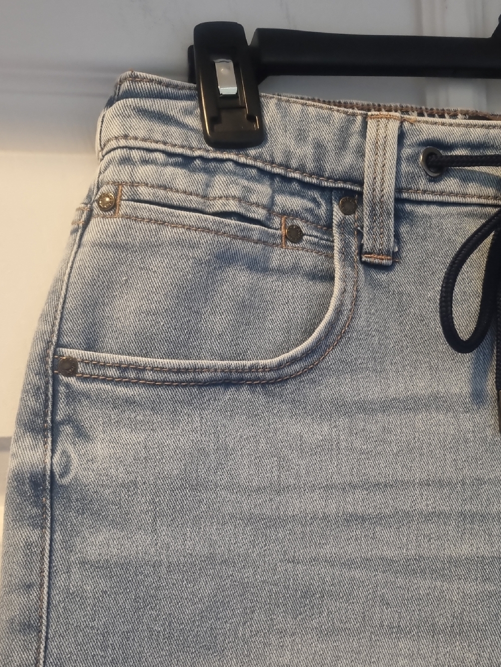 RACHEL By Rachel Roy Overjoyed Cropped High Rise Jeans Blue Size 8/29 - Picture 4 of 13